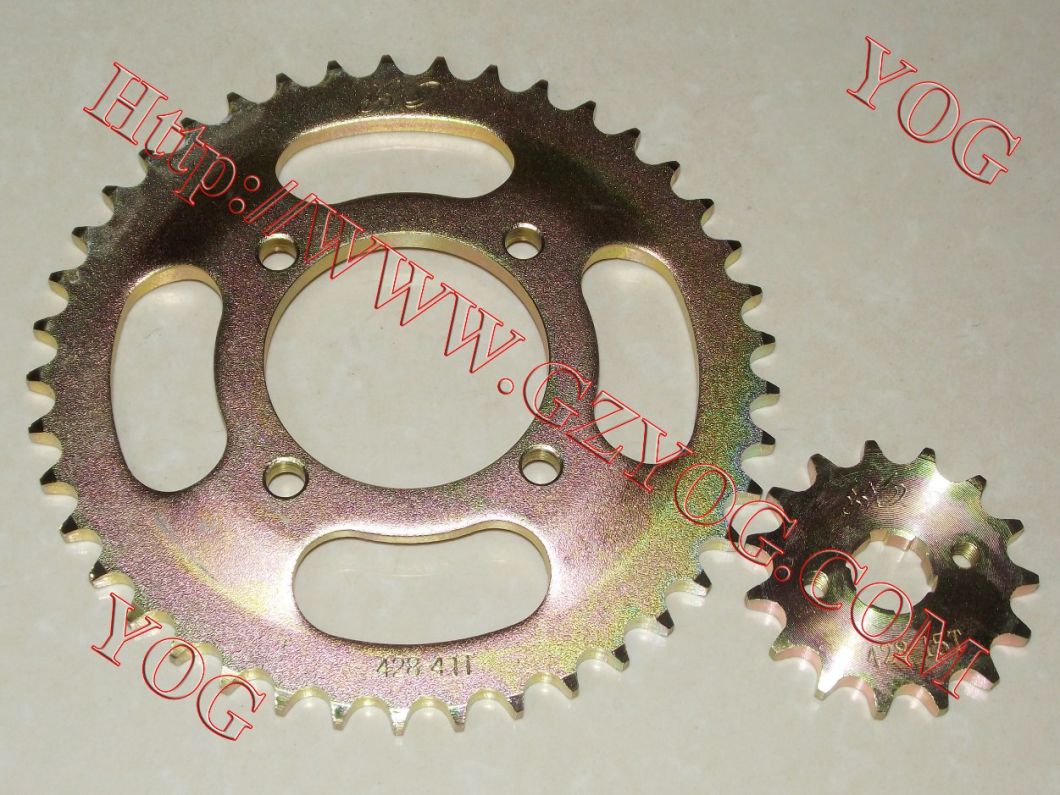 a-Class Motorcycle Spare Parts Fxd125 Rear Front Sprockets Kit