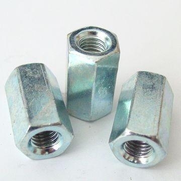 Long Hex Coupling Nuts DIN 6334 with Teflon