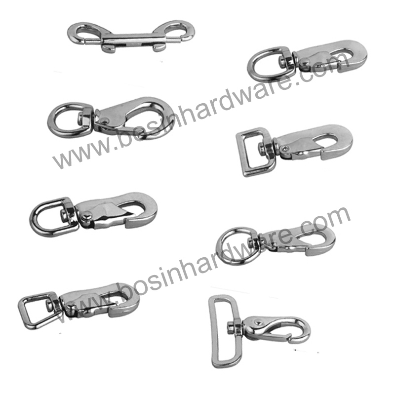 Heavy Duty Metal Pet Collar Snap Hook