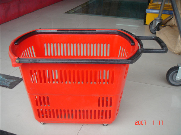 Retail Basket, Supermarket Equipment, Shopping Basket, Plastic Basket (JT-G24)