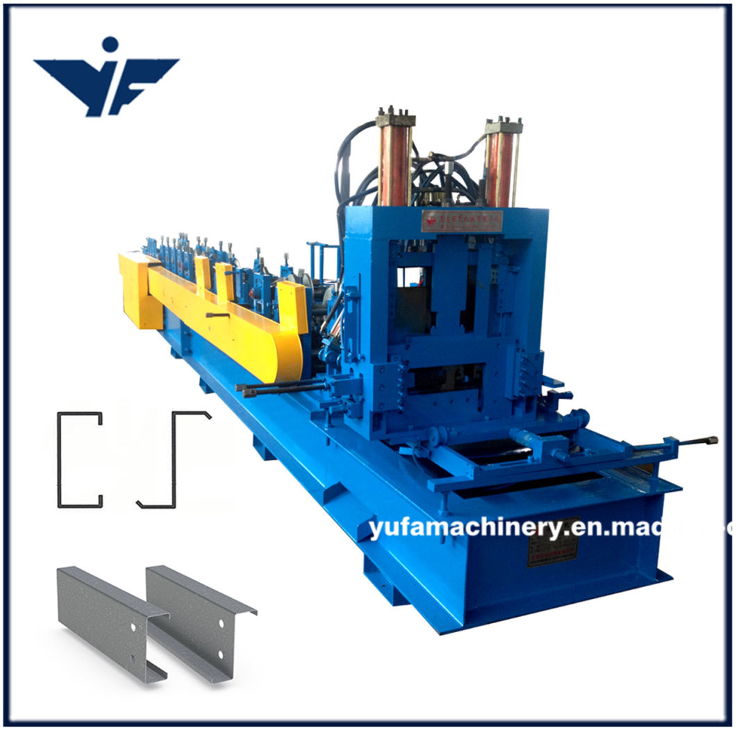 Taiwan Quality CZ Steel Channel Steel Structure Roll Forming Machine