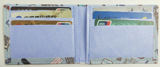 Water Resistant Tyvek Paper Men Wallet Credit Card Holder Wallet