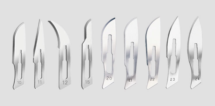 Ce ISO Approved Carbon Steel Surgical Blades High Quality Stainless Steel Surgical Blades