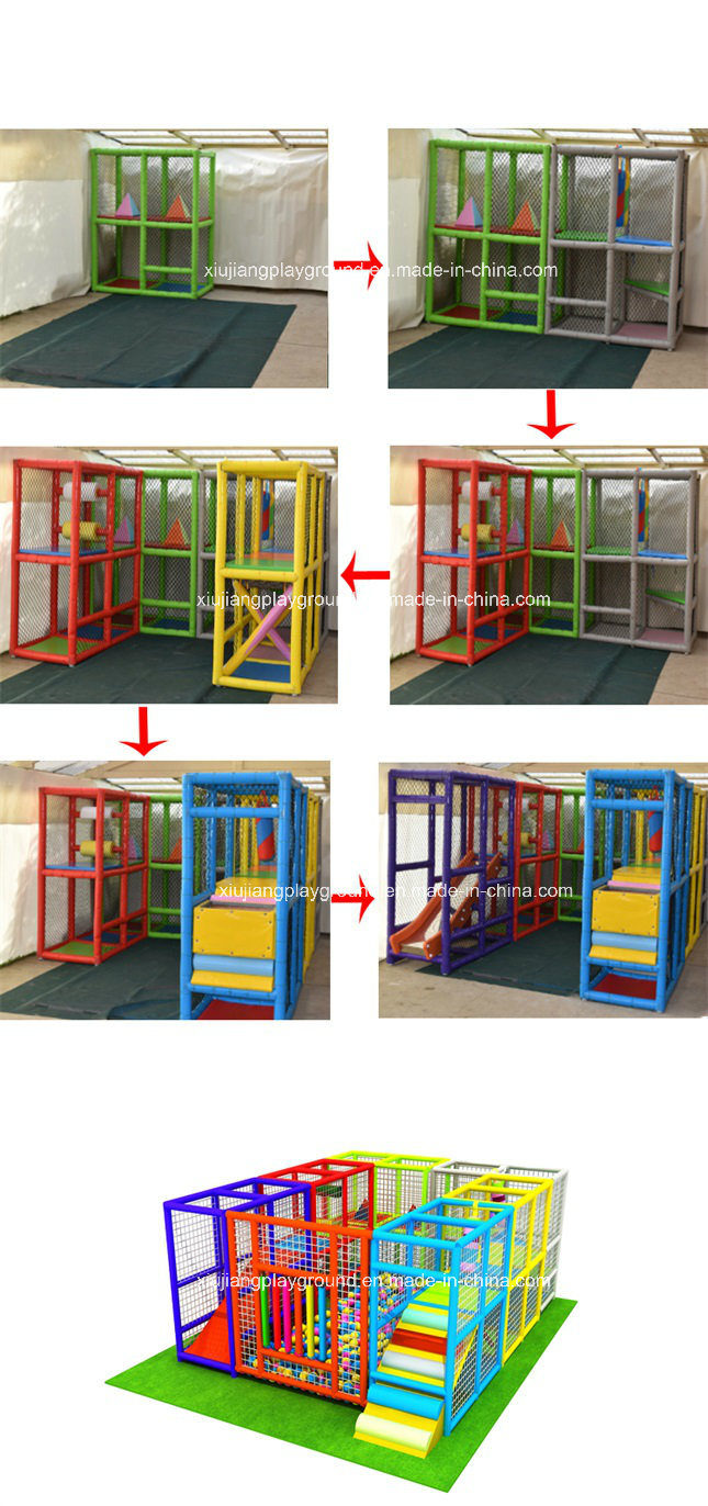 Easy Assembly Indoor Outdoor Movable Soft Play for Kids