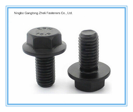 M5-M30 of Hex Flange Bolt with Carbon Steel