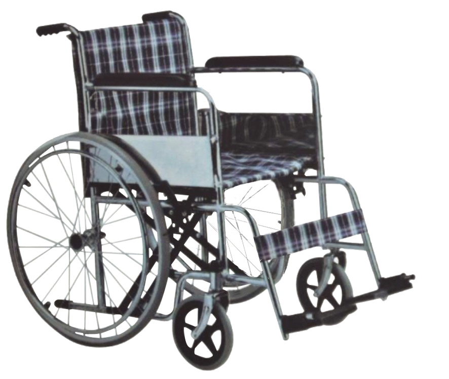 Stainless Steel Manual Wheel Chair for Hospital (SLV-D4032)