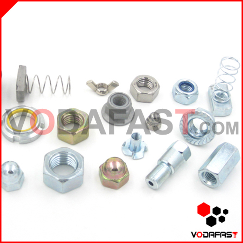 Nylon Insert Lock Nut Zinc Plated