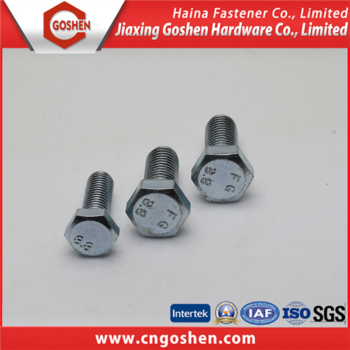 Grade 8.8 Zinc Plated Hexagonal Bolt DIN933