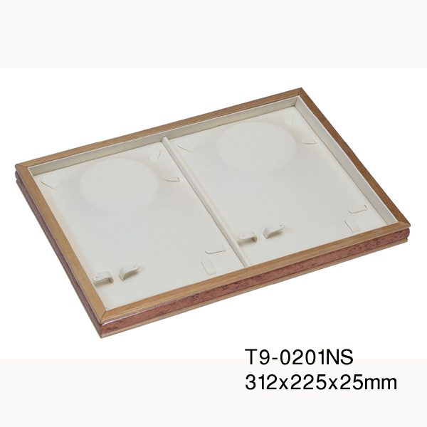 Wholesale PU Leather Jewelry Wooden Box/Display Tray/Jewelry Display