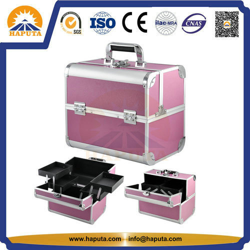 Cool Ladies' Cosmetic Beauty Box with Trays (HB-3166)