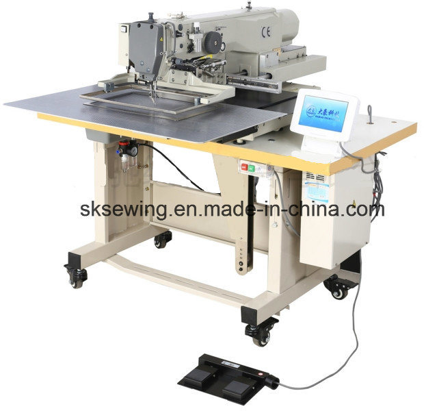 Automatic Pattern Sewing Machine for Cloth Label Shirt Shoe Upper Bag