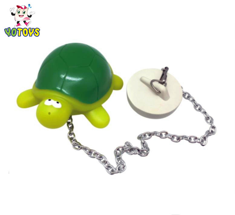 Basin Sink Drain Plug Water Stopper with Rubber Frog Toy