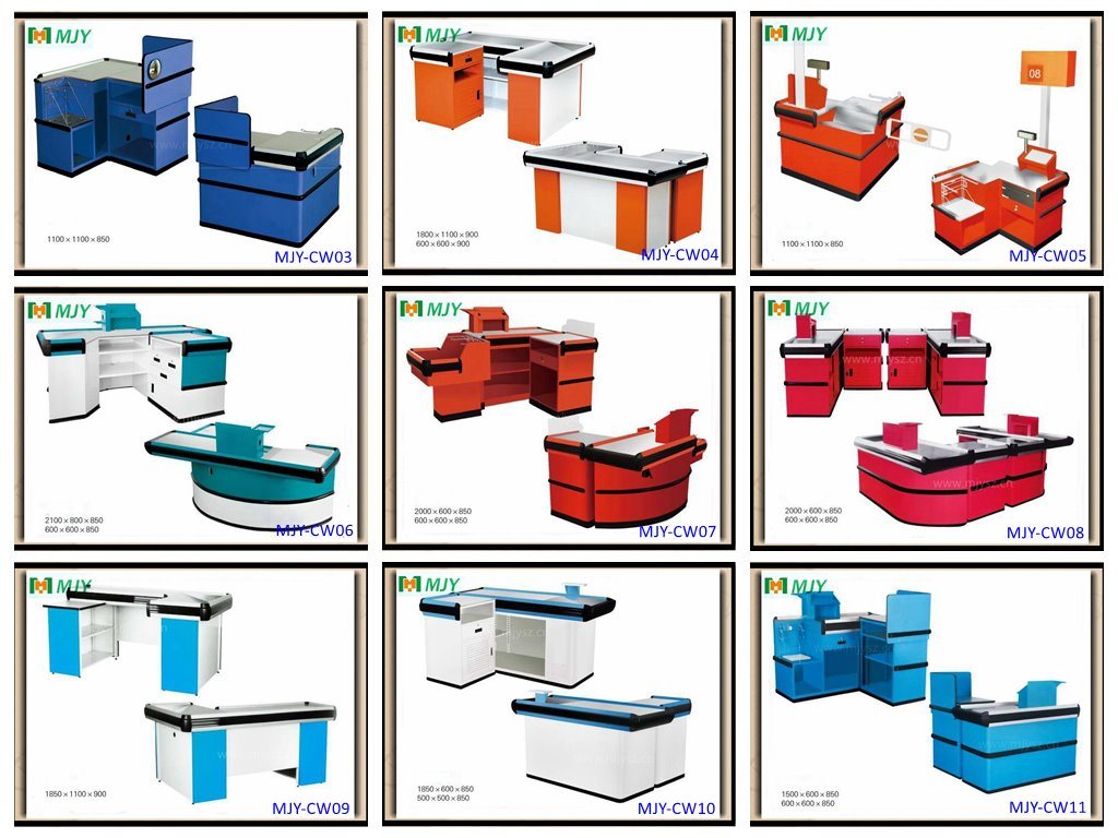 Supermarket Cashier Checkout Counter Mjy-Cw02