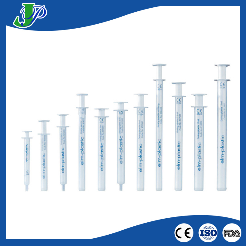 Oral Dosing Pipettes Elm-Plastic Offer Short Form Dosing Pipettes in Volumes From 3ml - 25ml