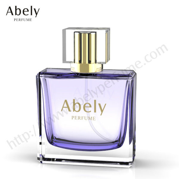 60ml Hot Sale Polishing Glass Perfume Bottle with Leather/Surlyn/Plastic Cap