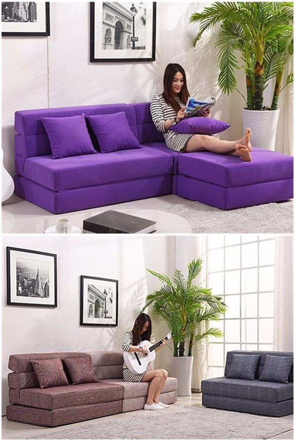 Lying and Sleeping Sofa Bed Household Daily Furniture 195*120cm