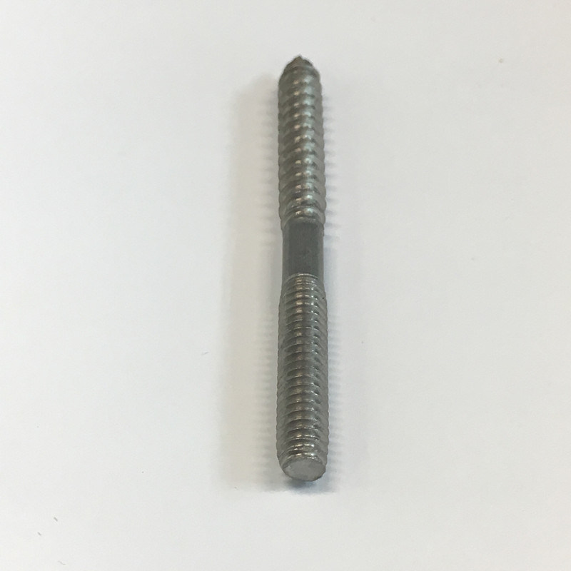 All Size Carbon Steel Stainless Steel Furniture Fixing Double Threaded Wood Screws