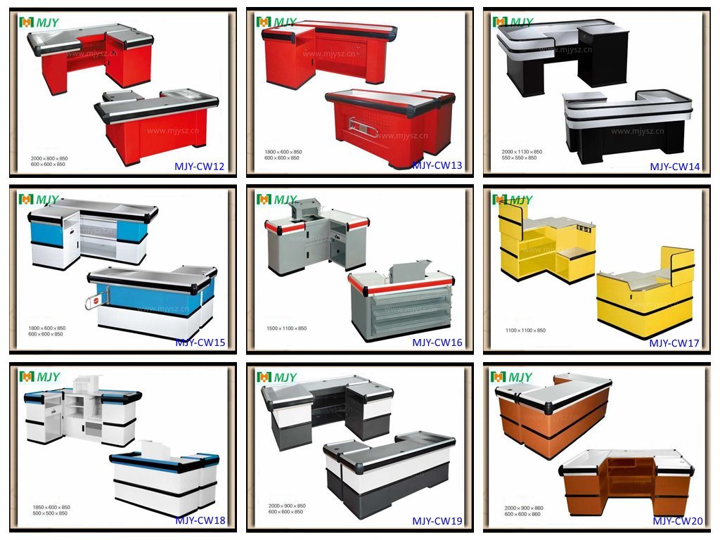 Supermarket Cashier Checkout Counter Mjy-Cw07