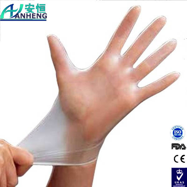 Stretch Synthetic Vinyl PVC Exam Gloves