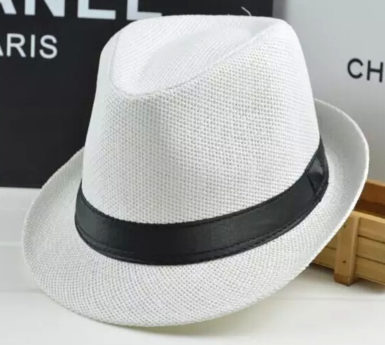 Fashion Straw Paper Basic Fedora Tribly Hat