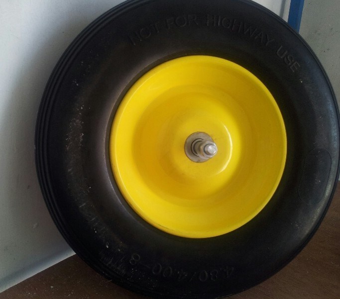 PU Foam Flat Free Wheel Barrow Wheel