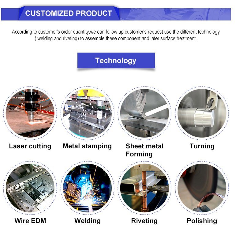 OEM Sheet Metal Stamping Parts for Construction Machinery Spare Parts