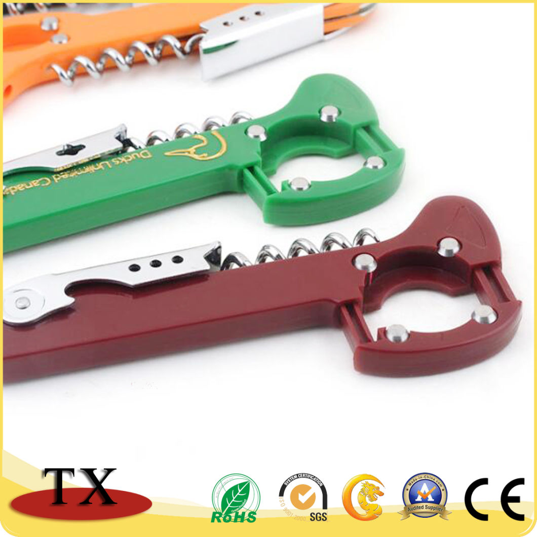 High Quality Stainless Steel Wine Corkscrew Opener for Promotion Gift