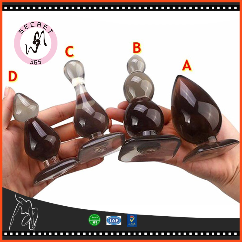 Anal Balls Anal Plug for Men and Women Anal Sex Toys Jelly Silicone Butt Plug