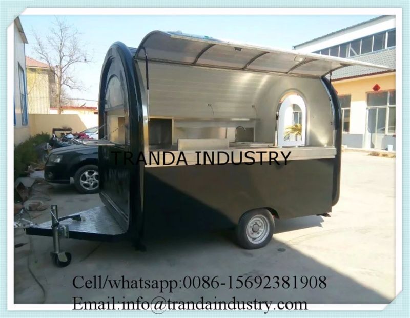 Fashion Style High-Speed Gelato Mobile Food Cart