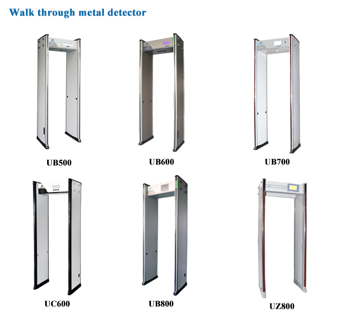 New Security Walk Through Gate with ABS Materials and IP65 Waterproof Walk Through Metal Detector