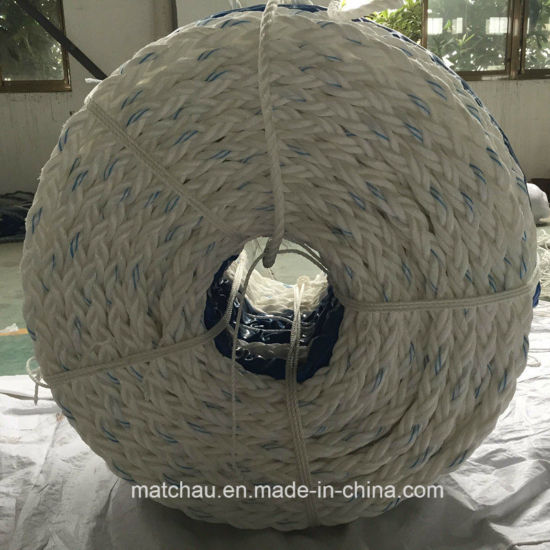 Chine Polyester Anchor Line 8-Strand PP Marine Rope