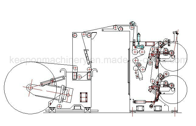 High Precision Copper Printing Paper Jumbo Roll Slitting Rewinding Machine