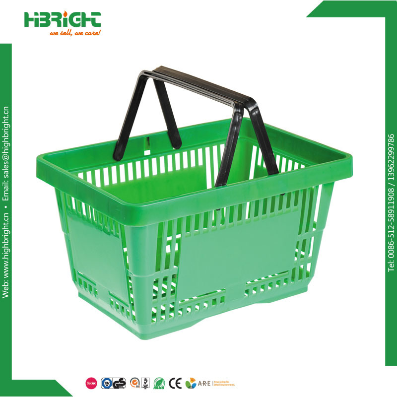 American Style Plastic Shopping Basket (HBE-B-15)