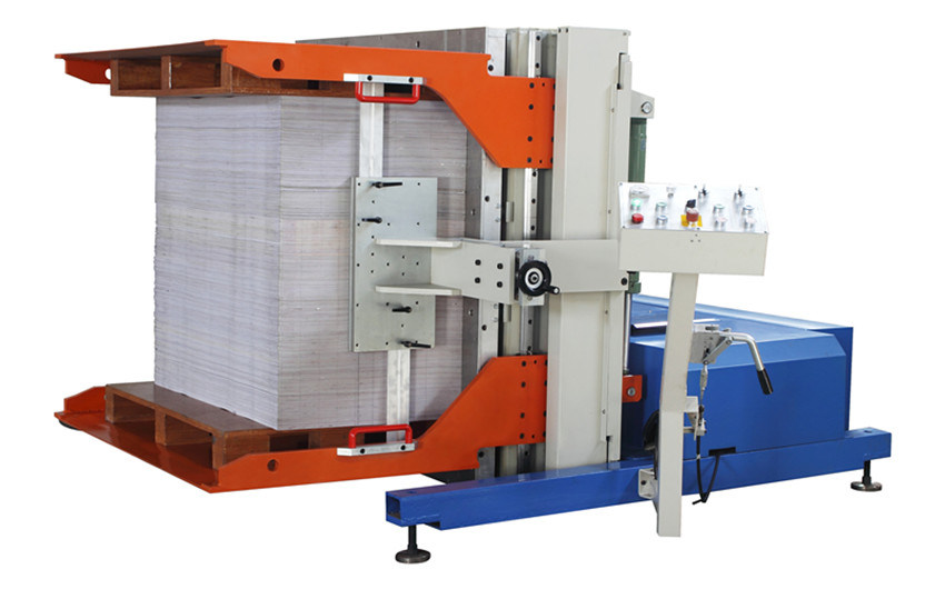 Pile Turning Aligning Dust Removing Paper Separation Turner Machine