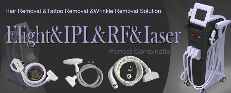 IPL+RF+E-Light Shr Opt Laser Hair Removal Machine