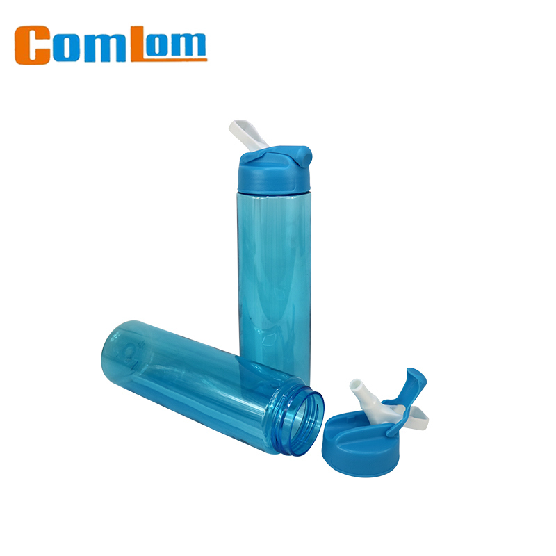 Sports Water Bottle with Straw and Handle for Outdoor Hiking Camping