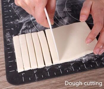 Silicone Baking Mat with Measurements, Non-Stick Silicone Baking Mat Set