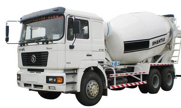 China Shantui 6X4 Concrete Mixer Truck with Pump