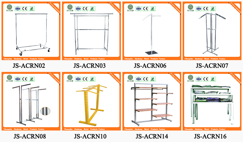 Popular Clothes Display Garment Hanger Rack (Js-ACRN02)