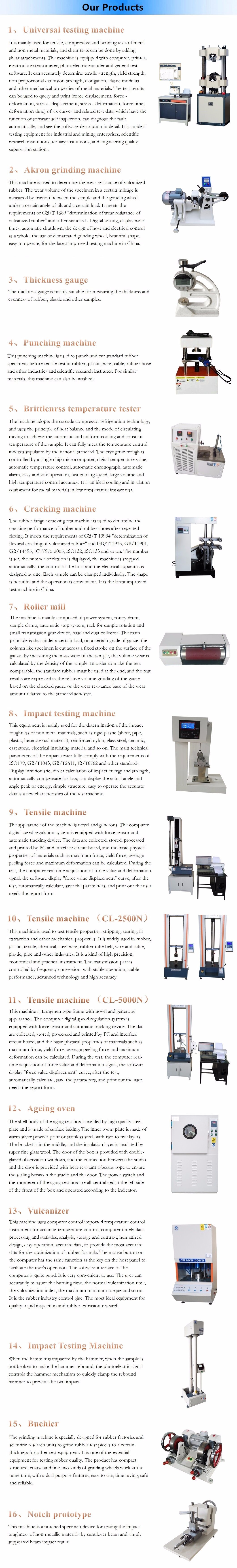 High Quality Laboratory Equipment Universal Tensile Testing Machine