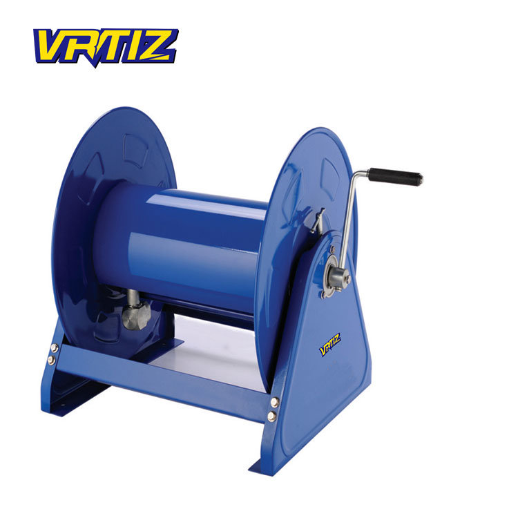 Vrtiz Hand-Cranked Industry Hose Reels with Solid Base