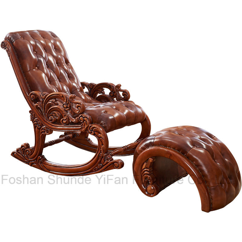 Hotel Lobby Furniture with Wood Rocking Chair (306)