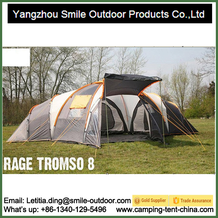 Best 1 Hall 3 Room Camping Large Family Tent