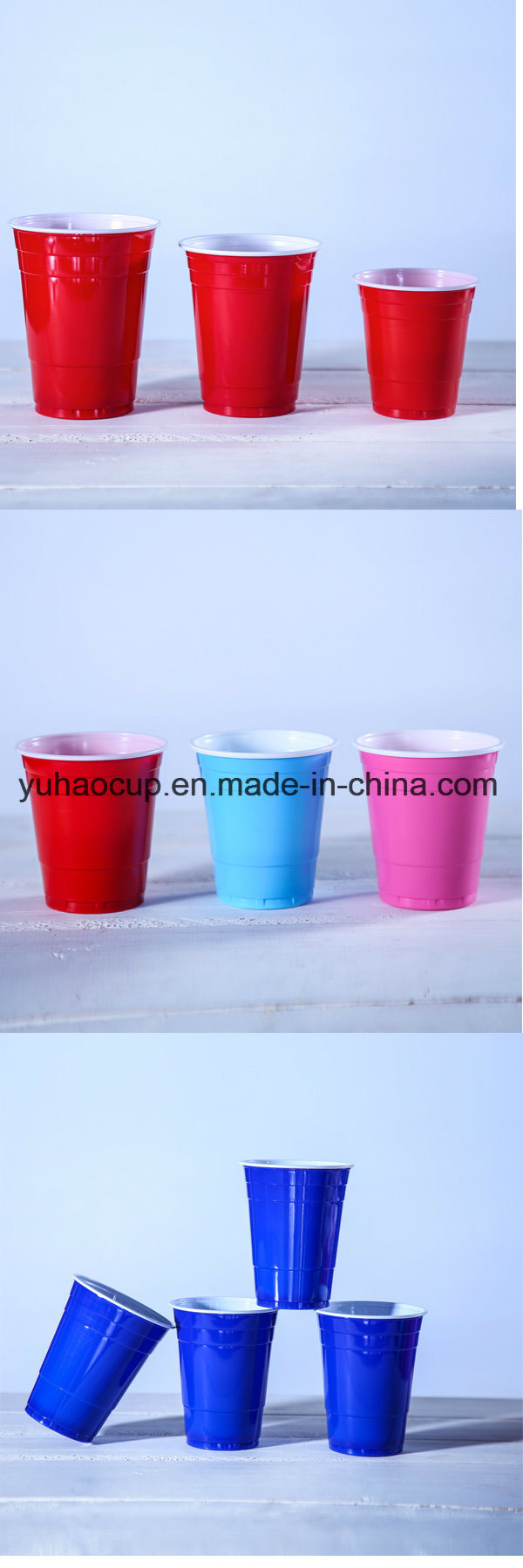 Fine Quality 16 Oz Disposable Plastic Party Cup for Cold Drink