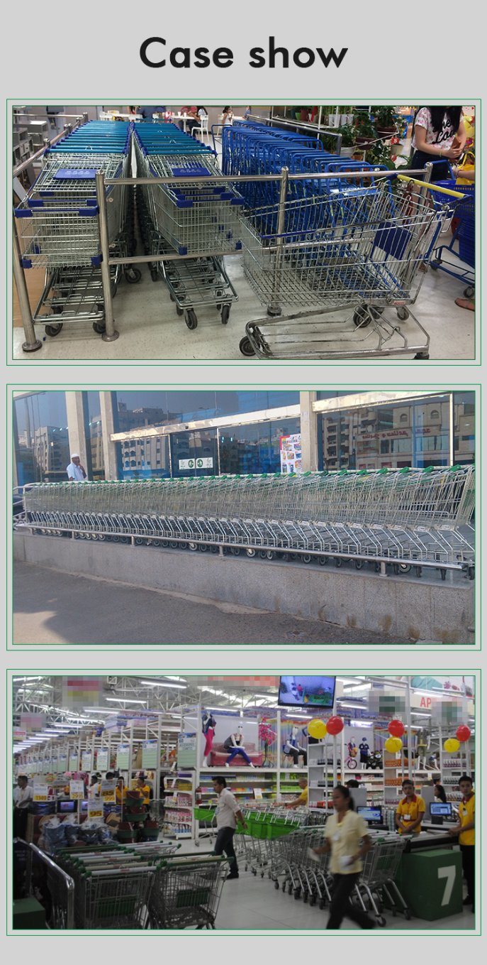 Aluminum Convenience Store Shopping Cart for Supermarket