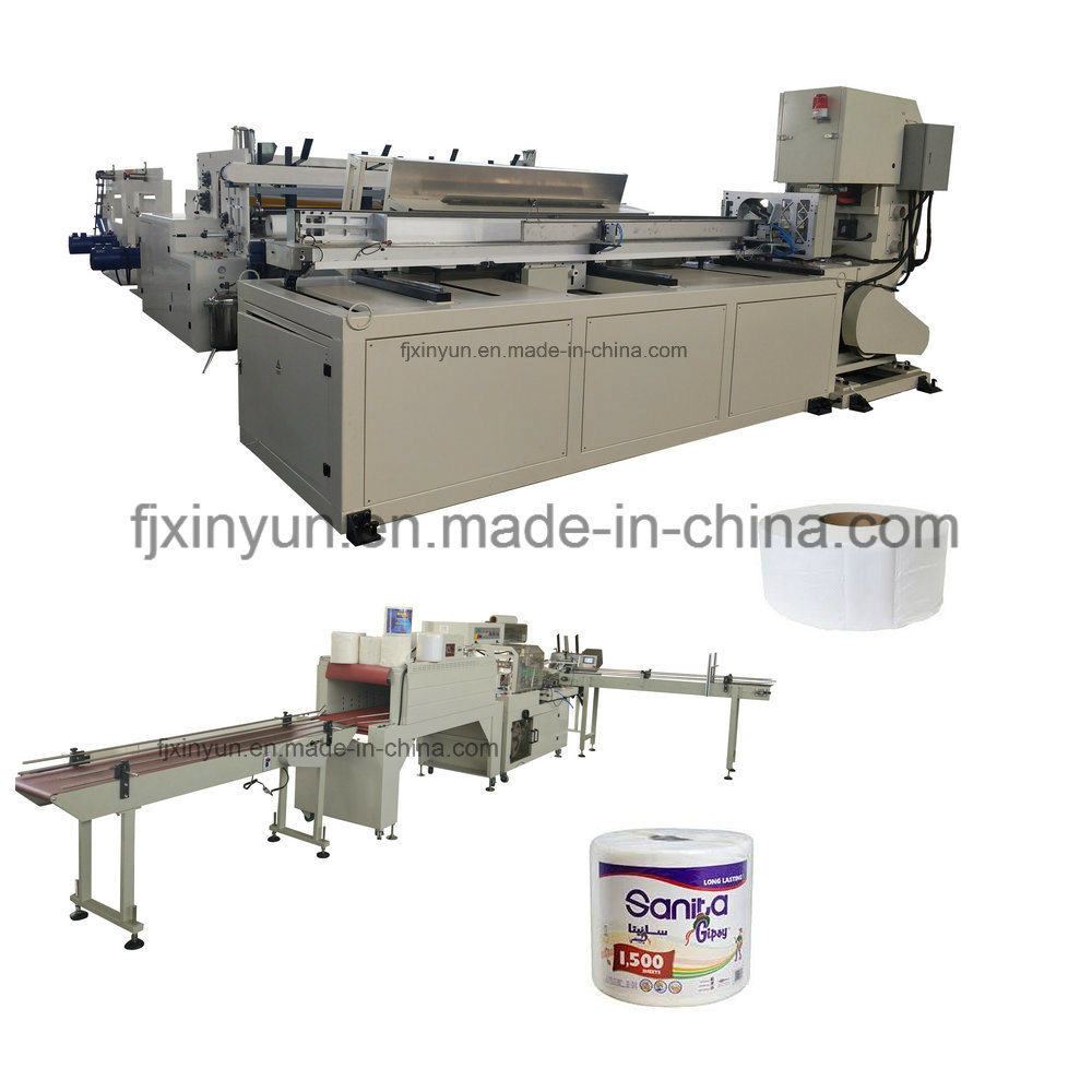 Full Automaitc Jrt Maxi Roll Paper Band Saw Cutting Machiine