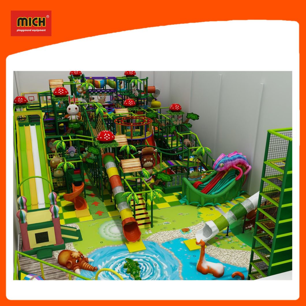 Colorful Park Quality Ce Certificated Indoor Soft Playground Area