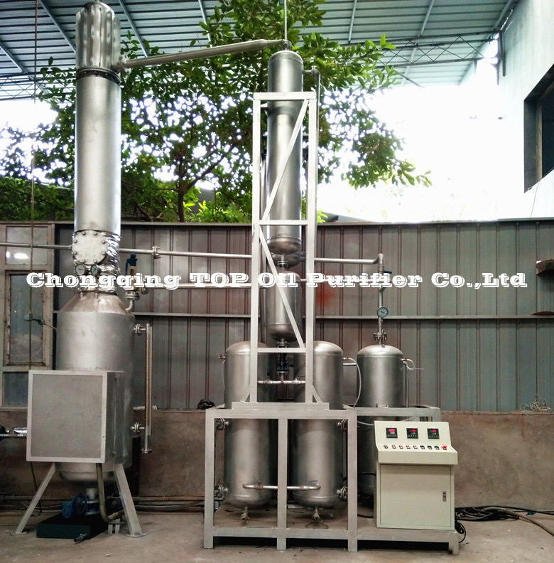 Top Eco-Friendly Used Engine Oil/Motor Oil Distillation Recycling Machine (EOS)