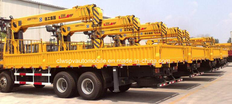 China 6X4 Crane on Truck 8 Tons Truck with Crane for Sale