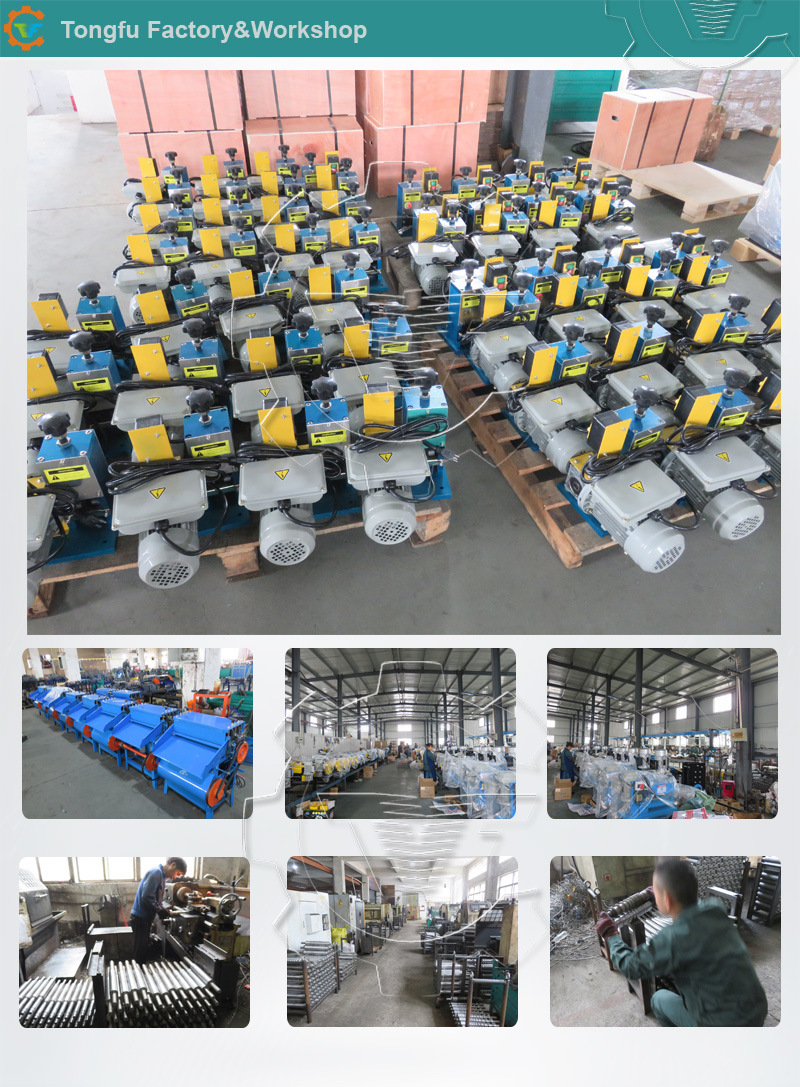 Copper Cable Cutting and Stripping Machine